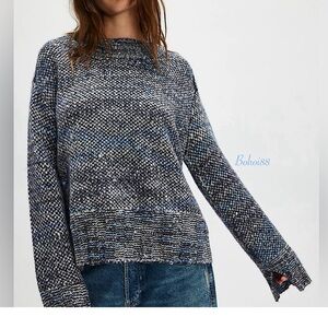 NEW Free People Womens S Cotton Candy Pullover